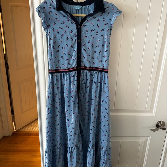 Draper James Size 10 Collection Patio Shirtdress - Picture 4 of 6